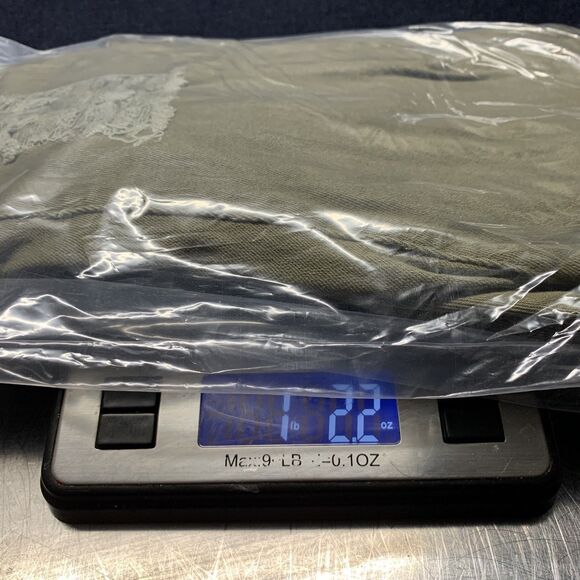 Classic B MENS Jeans Size 32x30 Distressed Khaki Army Green Skinny Jeans GB18401 - Picture 9 of 9